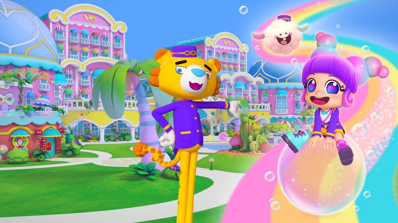 Bubble's Hotel backdrop