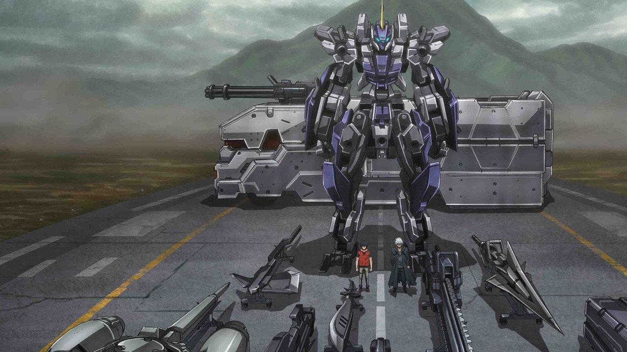 AMAIM: Warrior at the Borderline UltraSteel Ogre-Gear backdrop