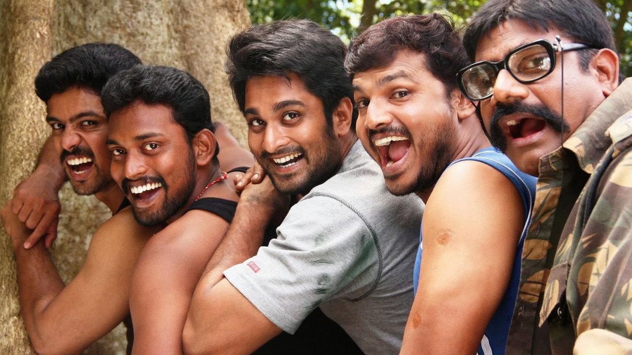 Netru Indru backdrop