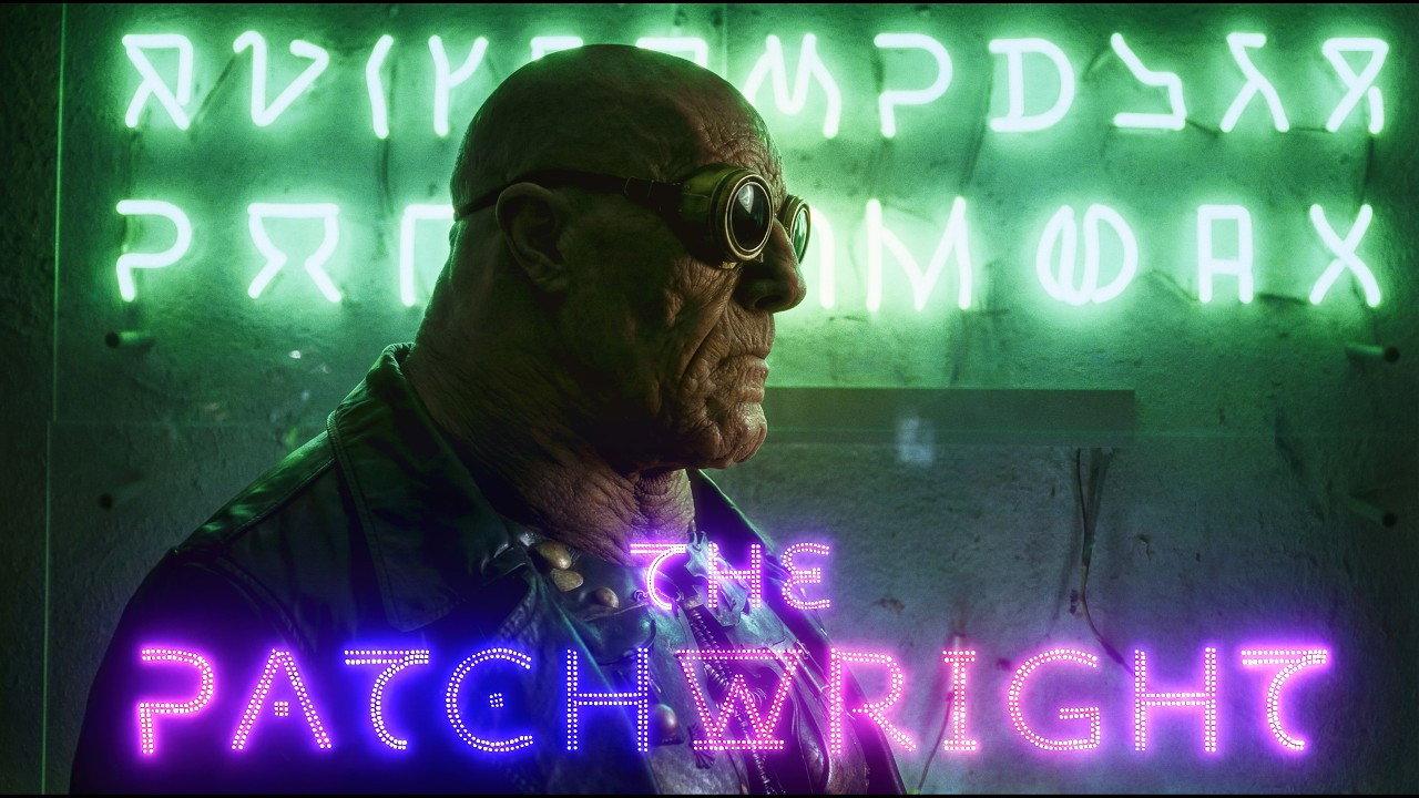 The Patchwright backdrop