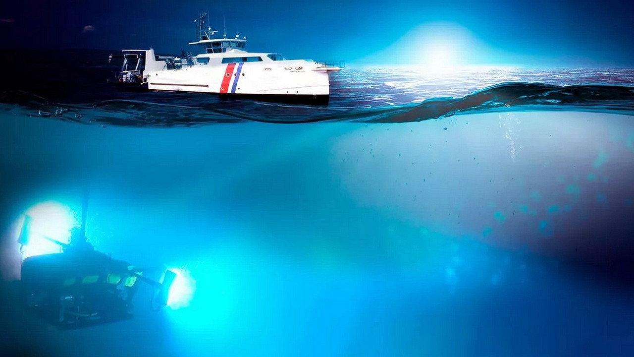 Mission Méditerranée, le musée des Abysses backdrop