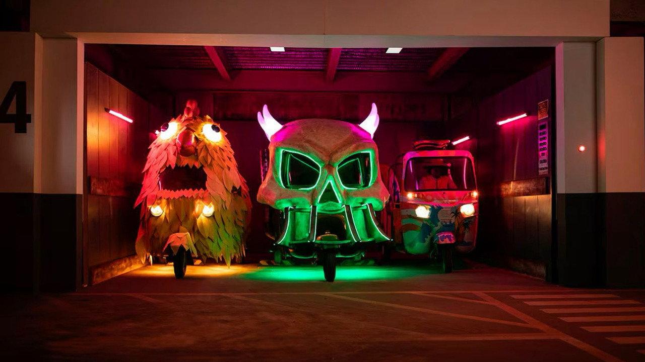 El Correcaminos backdrop