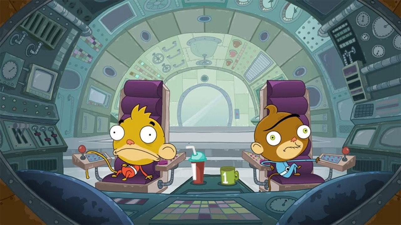 Rocket Monkeys backdrop