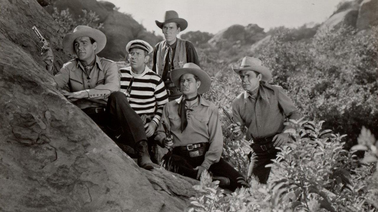 Beyond the Pecos backdrop