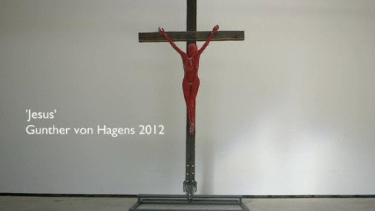 Crucifixion backdrop