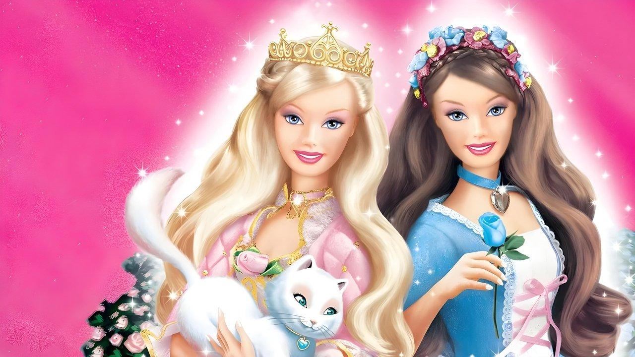 Barbie as The Princess & the Pauper backdrop