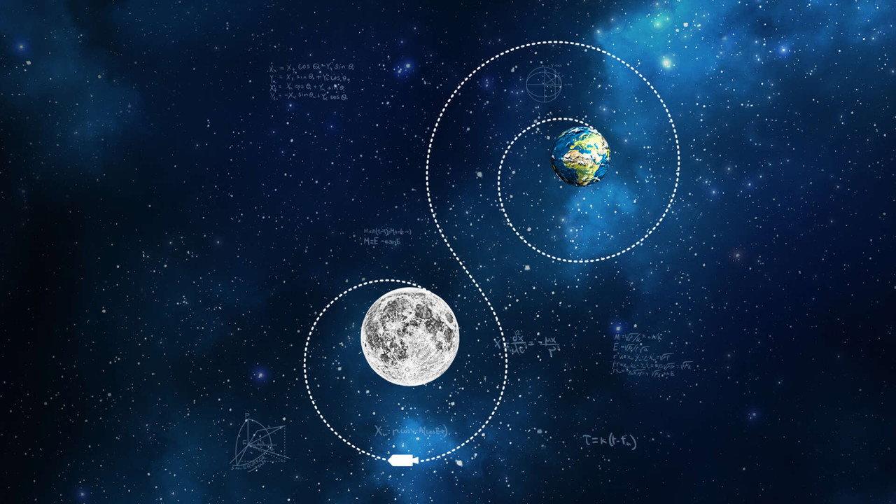 Apollo's Moon Shot backdrop