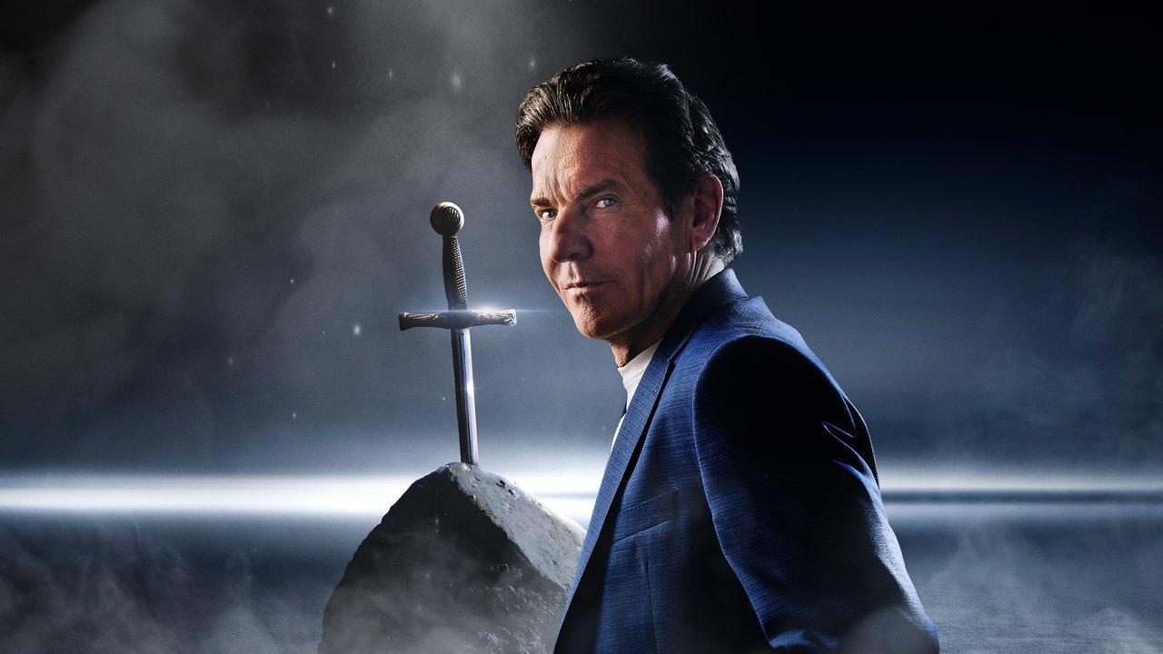 Holy Marvels with Dennis Quaid backdrop