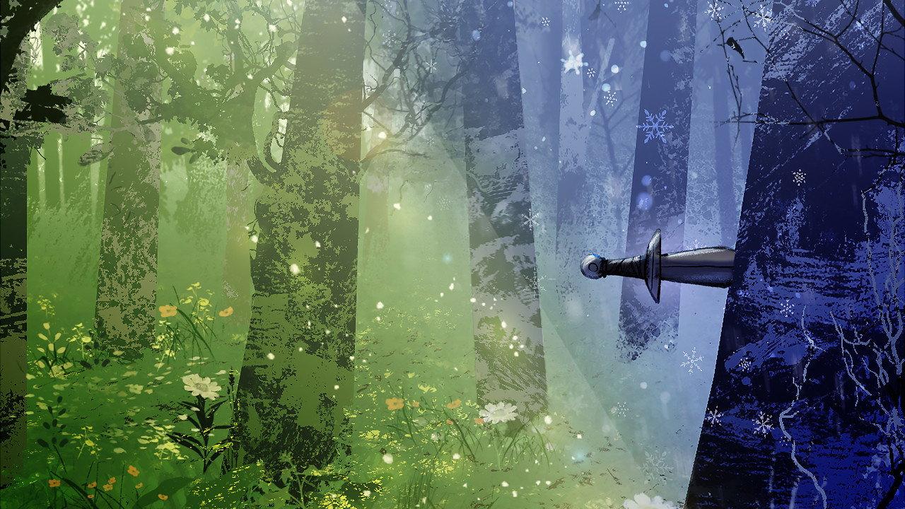 Double-Edged Dagger backdrop