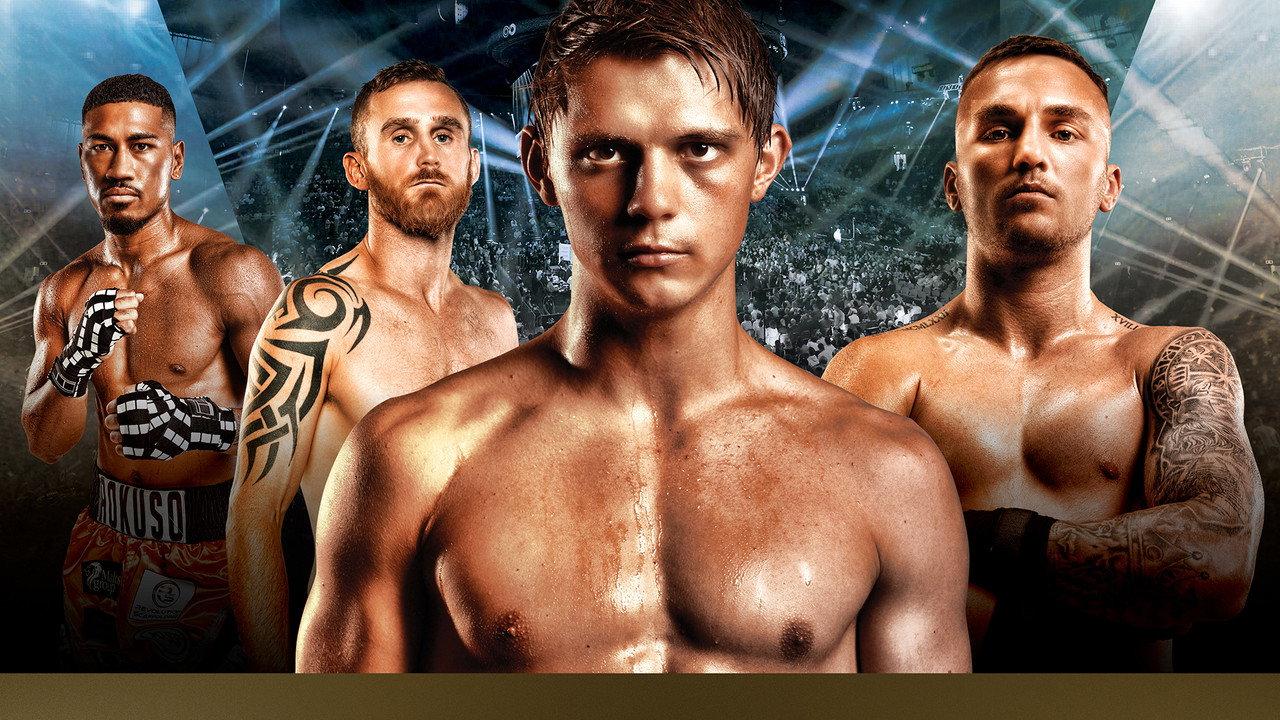 Dennis Hogan vs. Sam Eggington backdrop