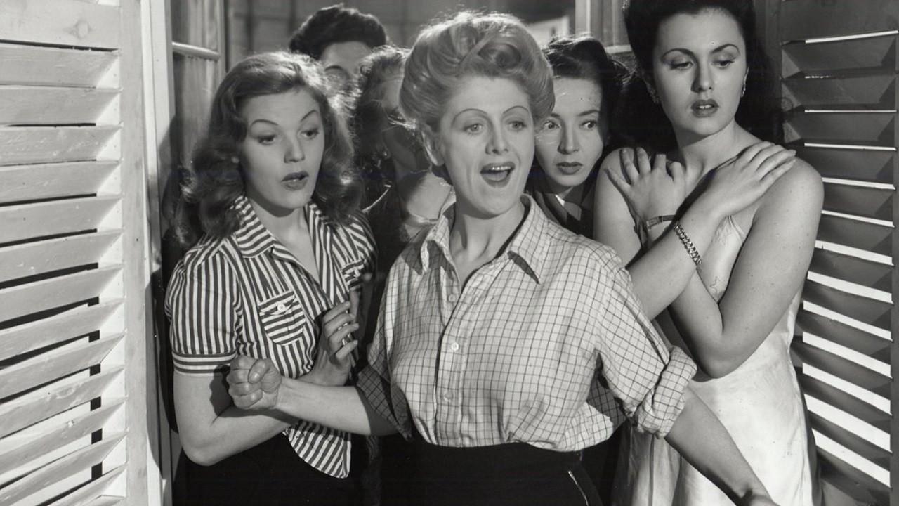 Two Thousand Women backdrop
