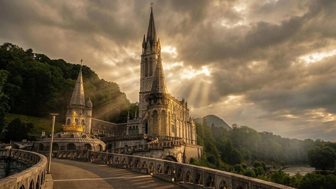 Lourdes : capitale des miracles backdrop