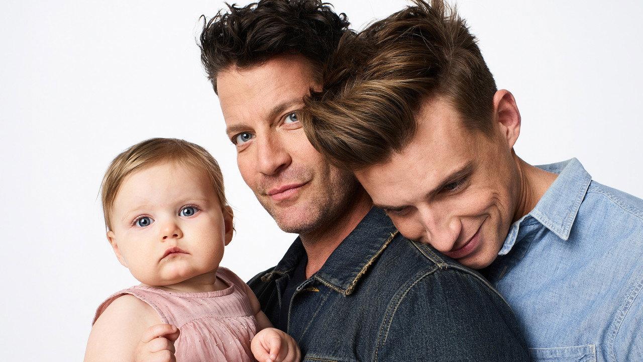 Nate & Jeremiah by Design backdrop