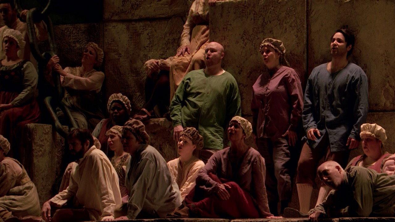The ROH Live: Nabucco backdrop