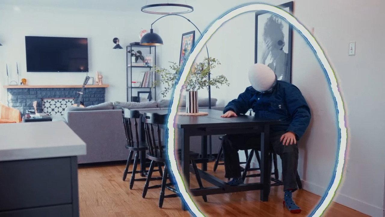 Chemical Egg backdrop