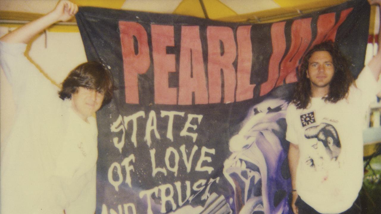 Pearl Jam Twenty backdrop