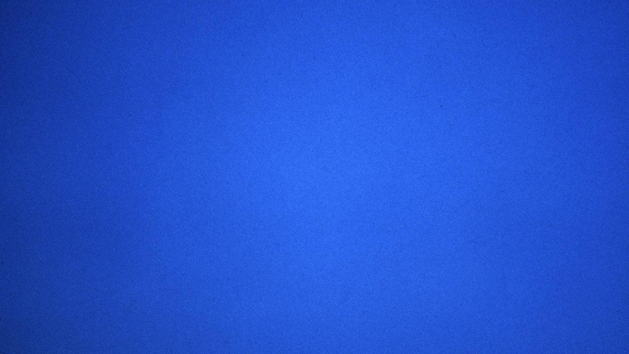 Blue backdrop
