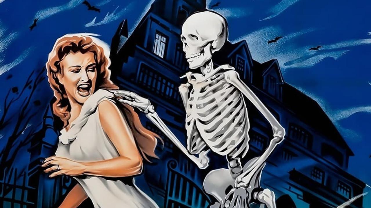 House on Haunted Hill backdrop