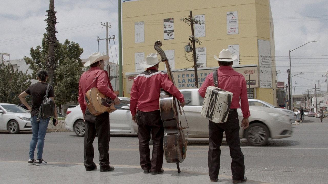 With Strings and Accordion backdrop