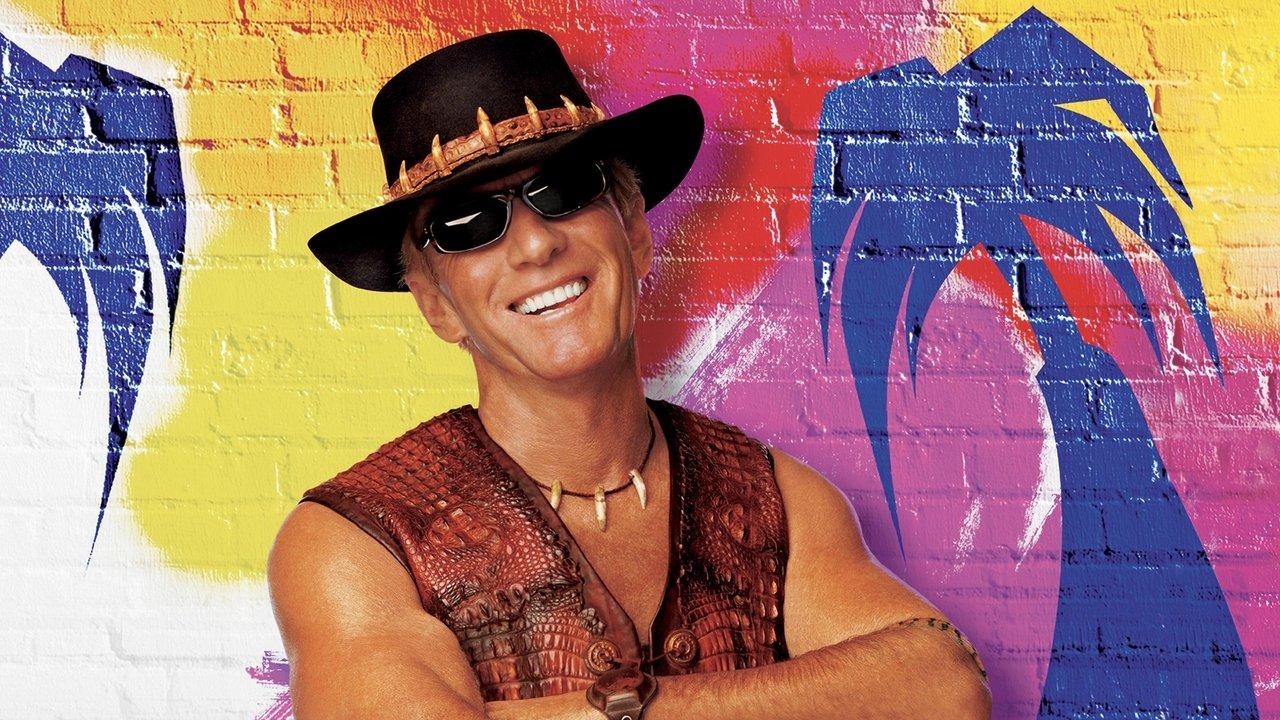 Crocodile Dundee in Los Angeles backdrop