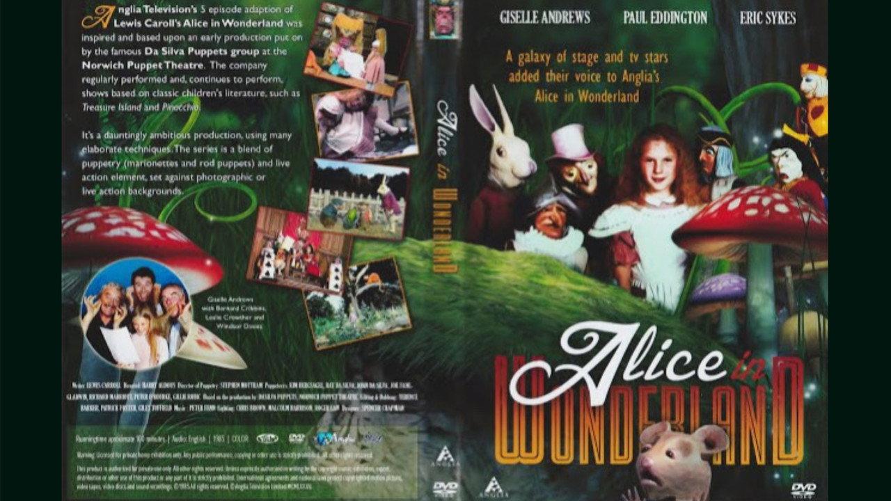 Alice in Wonderland backdrop
