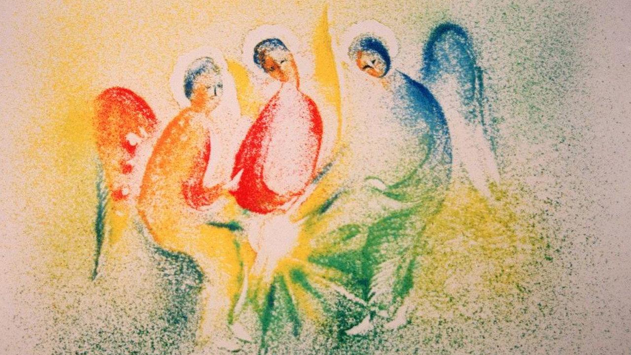 Exsultate Jubilate Alleluja backdrop