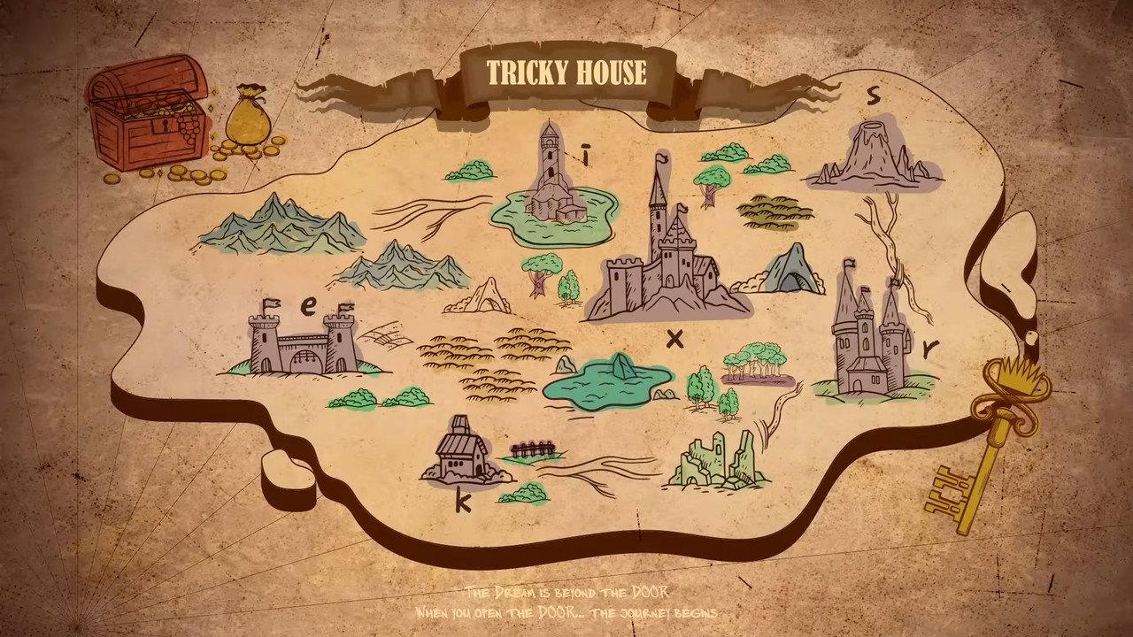 TRICKY HOUSE backdrop