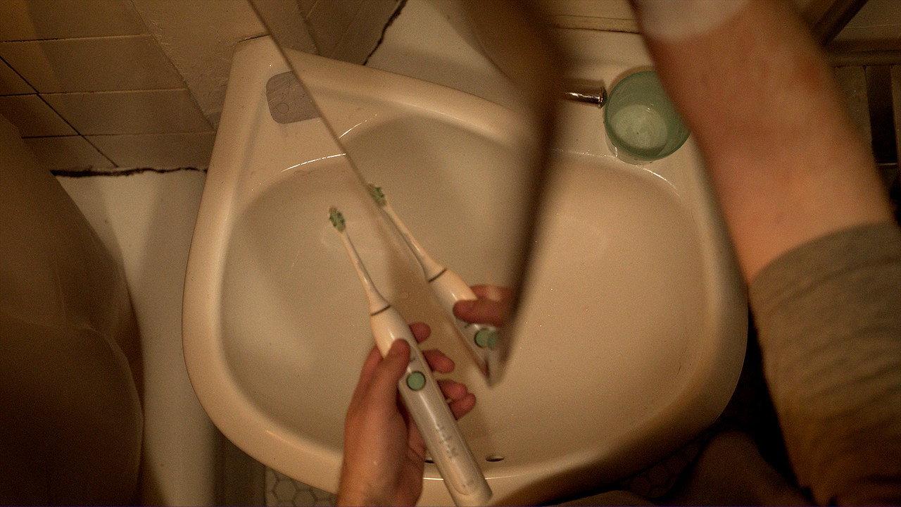 Sink backdrop