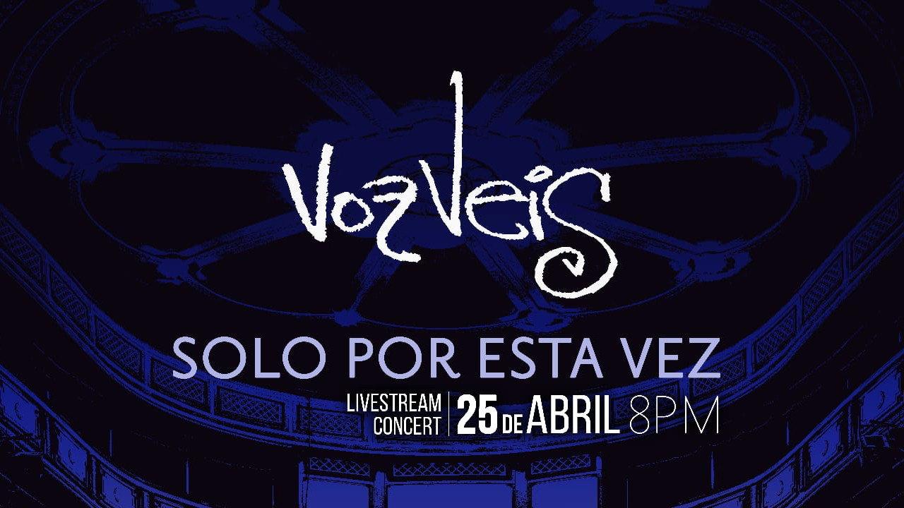 Voz Veis - Just this once backdrop