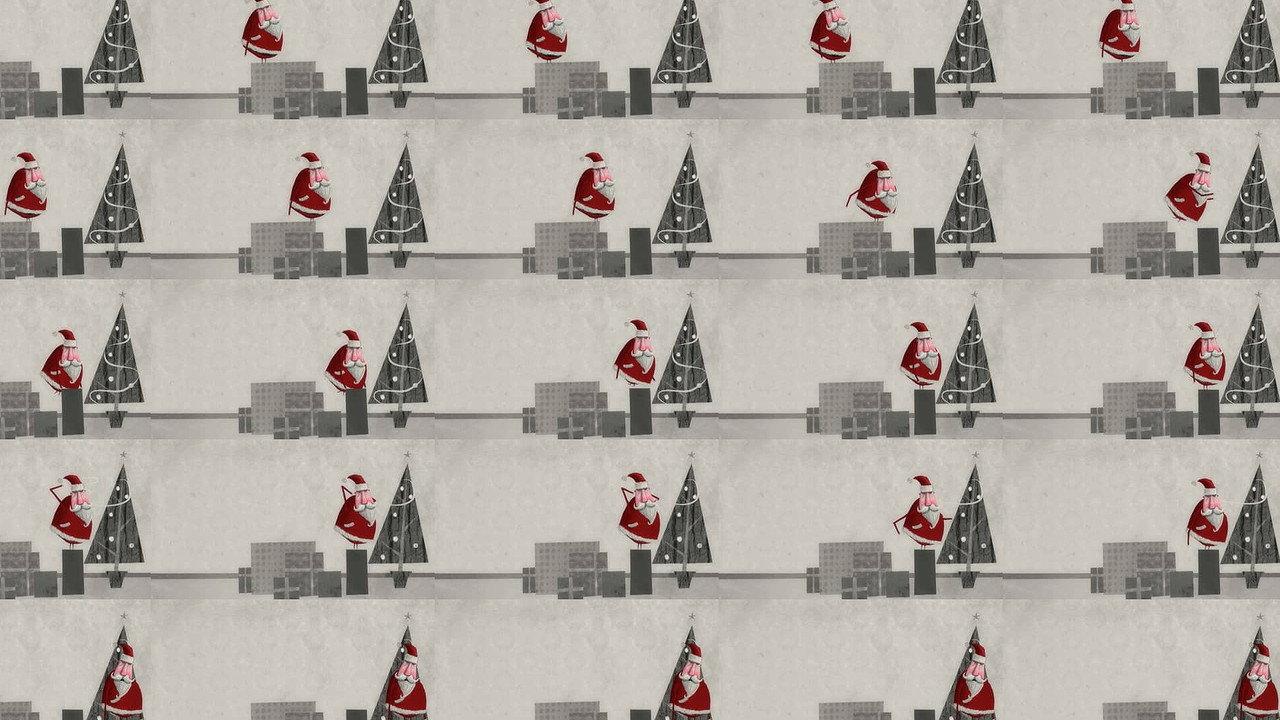 Still, the Christmas backdrop