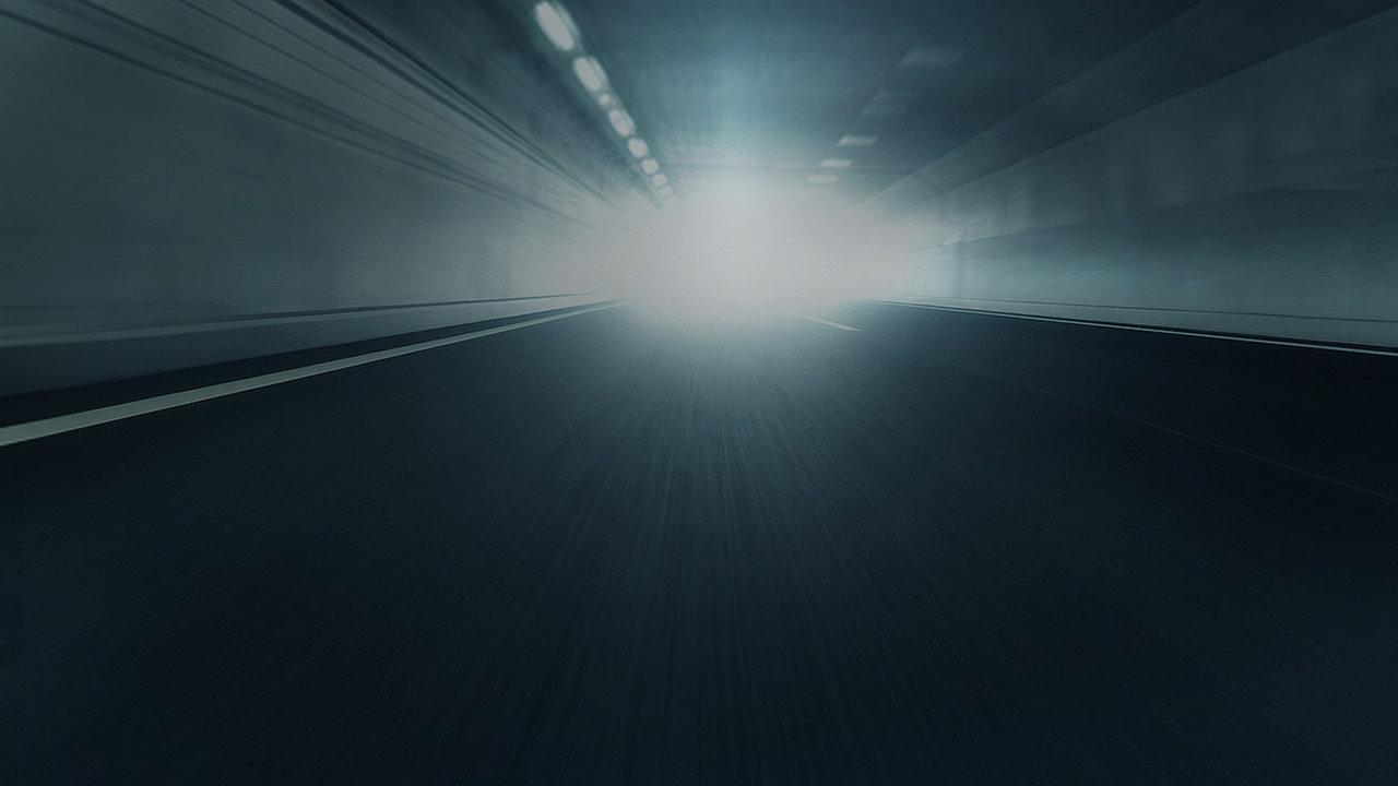 EXIT backdrop