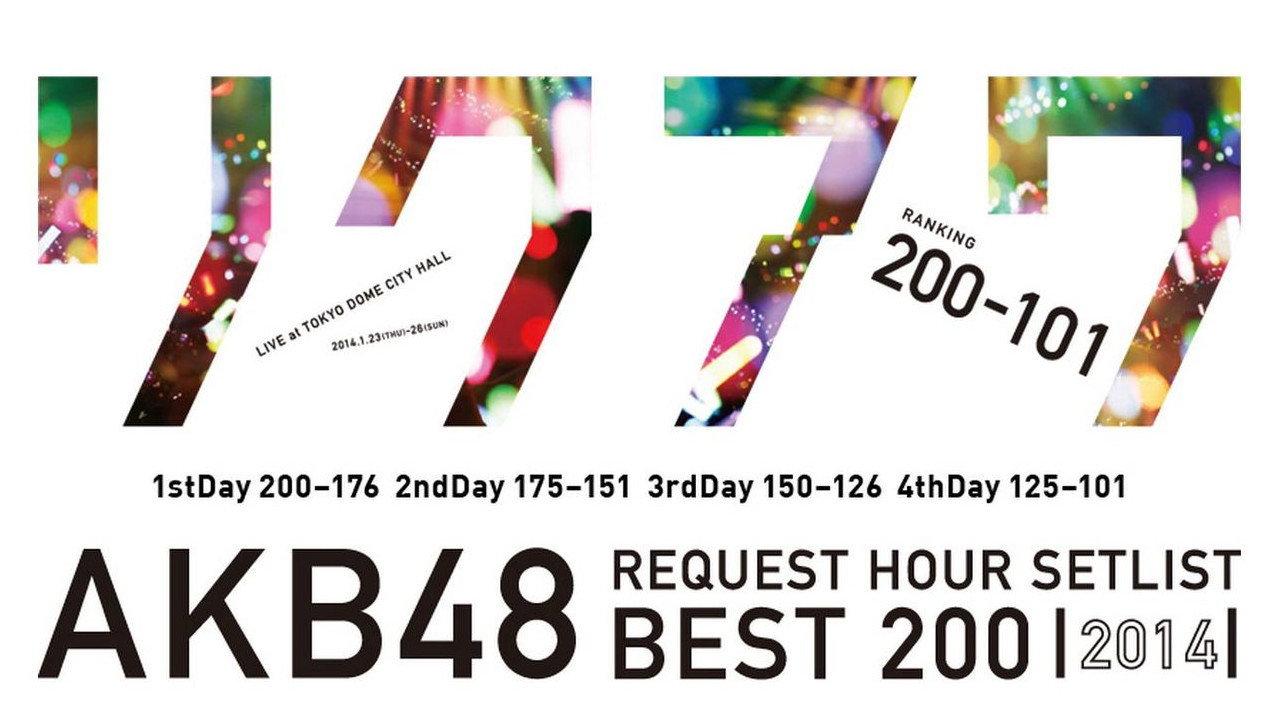AKB48 Request Hour Setlist Best 100 2014 backdrop