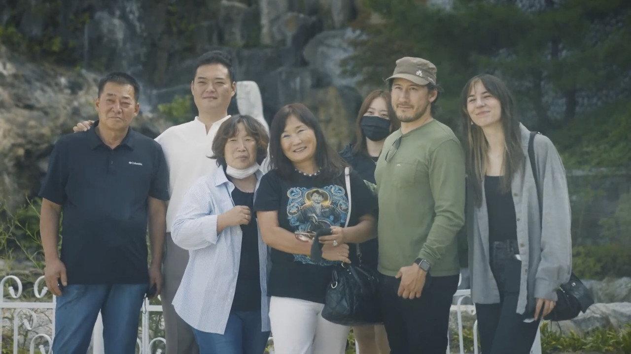 Markiplier from North Korea backdrop