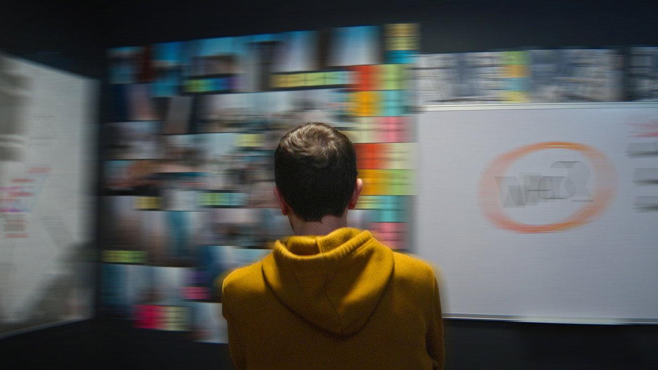 32 Frames: A 9/11 Mystery backdrop