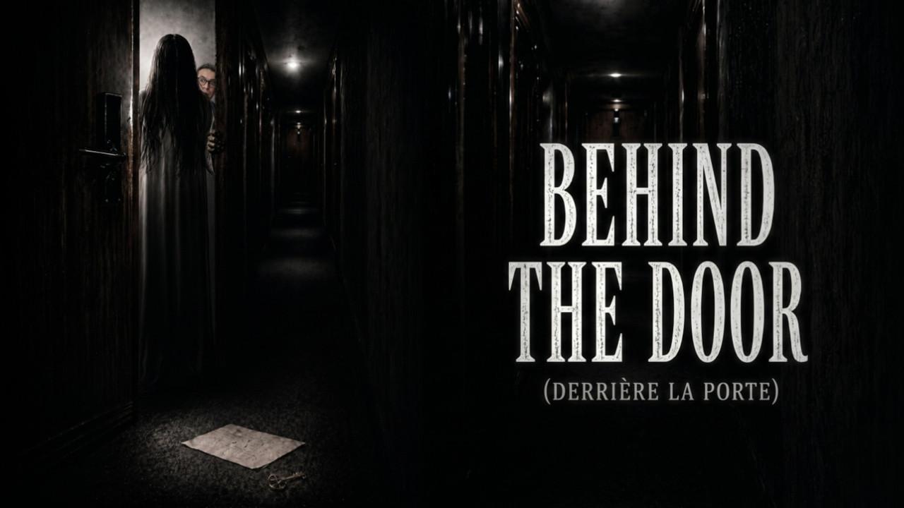 Derrière la porte backdrop