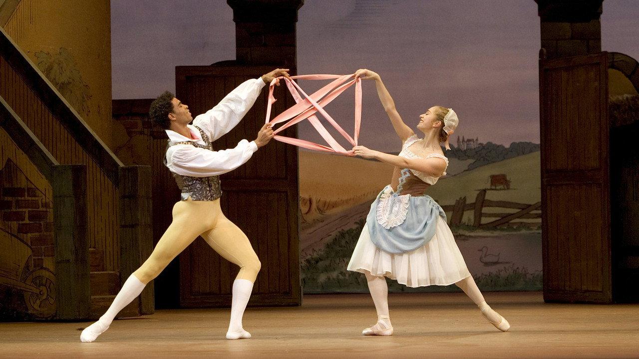 La Fille mal gardée backdrop