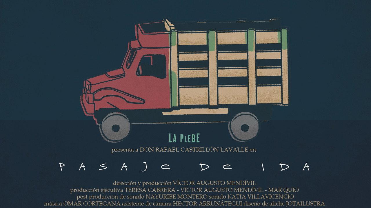 Pasaje de ida backdrop