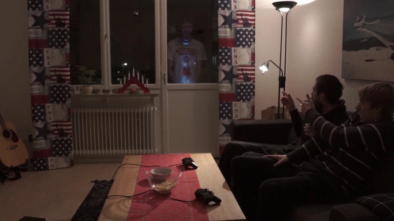 Presenten från morfar backdrop