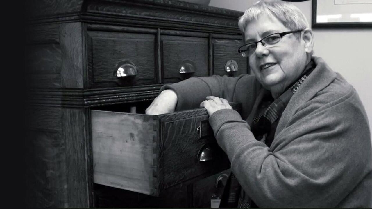 In Particular, Barbara Findlay backdrop