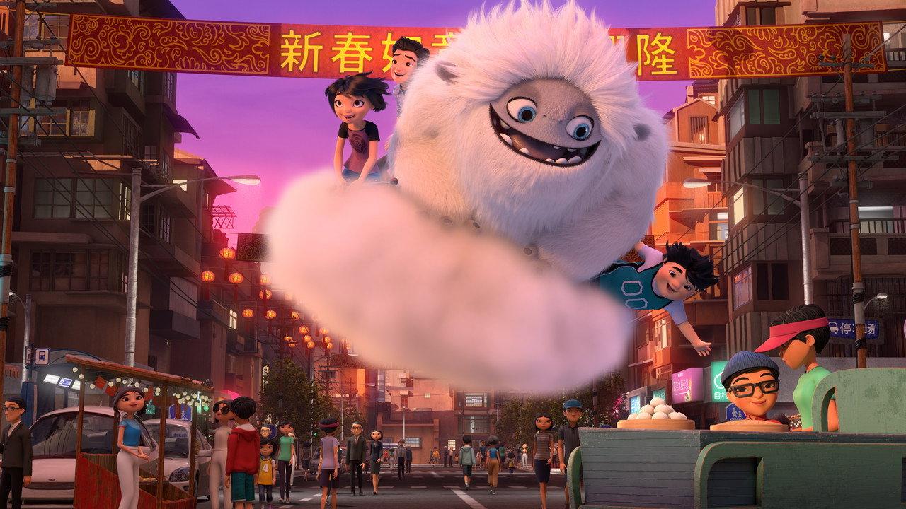 Abominable and the Invisible City backdrop