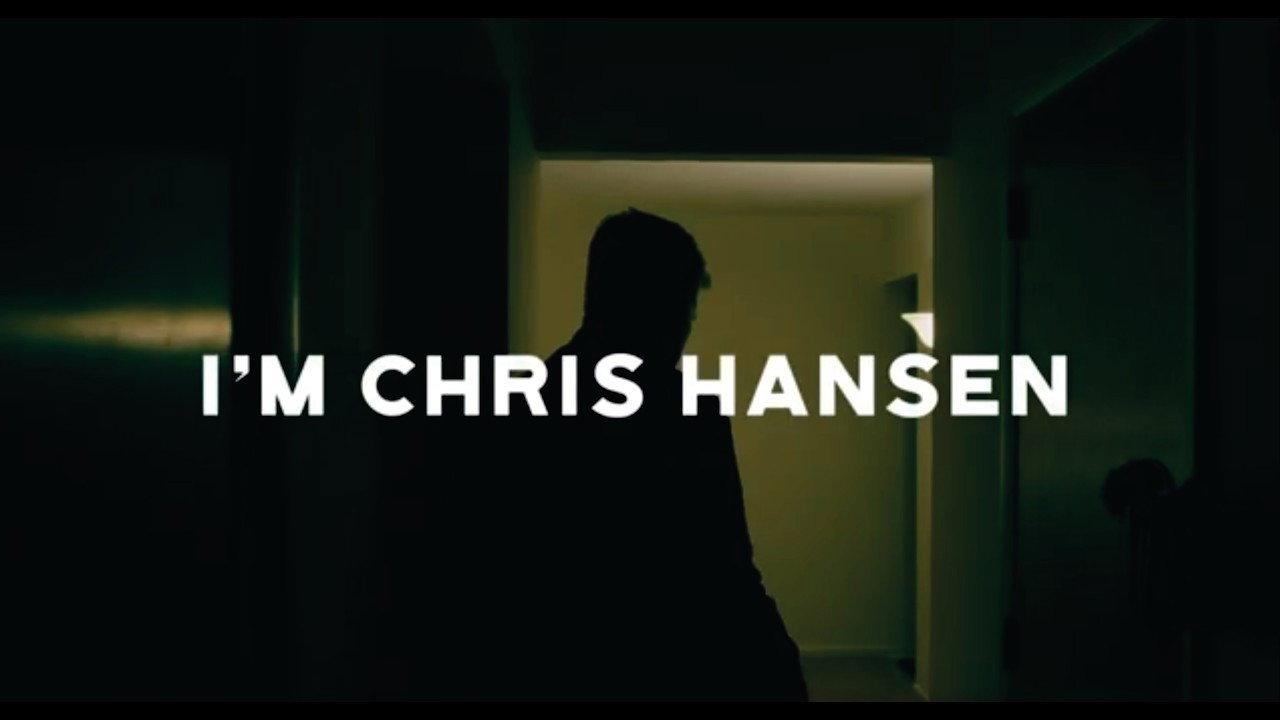 I'm Chris Hansen backdrop
