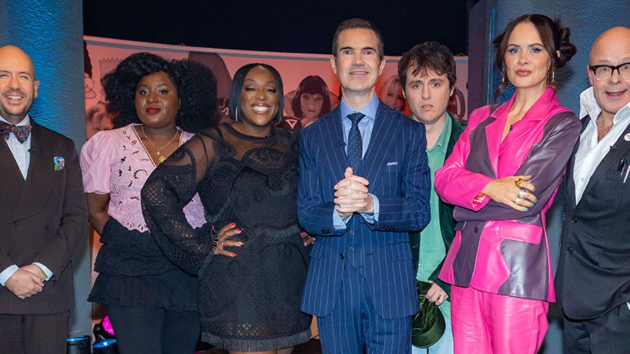 The Big Fat Quiz of Telly backdrop