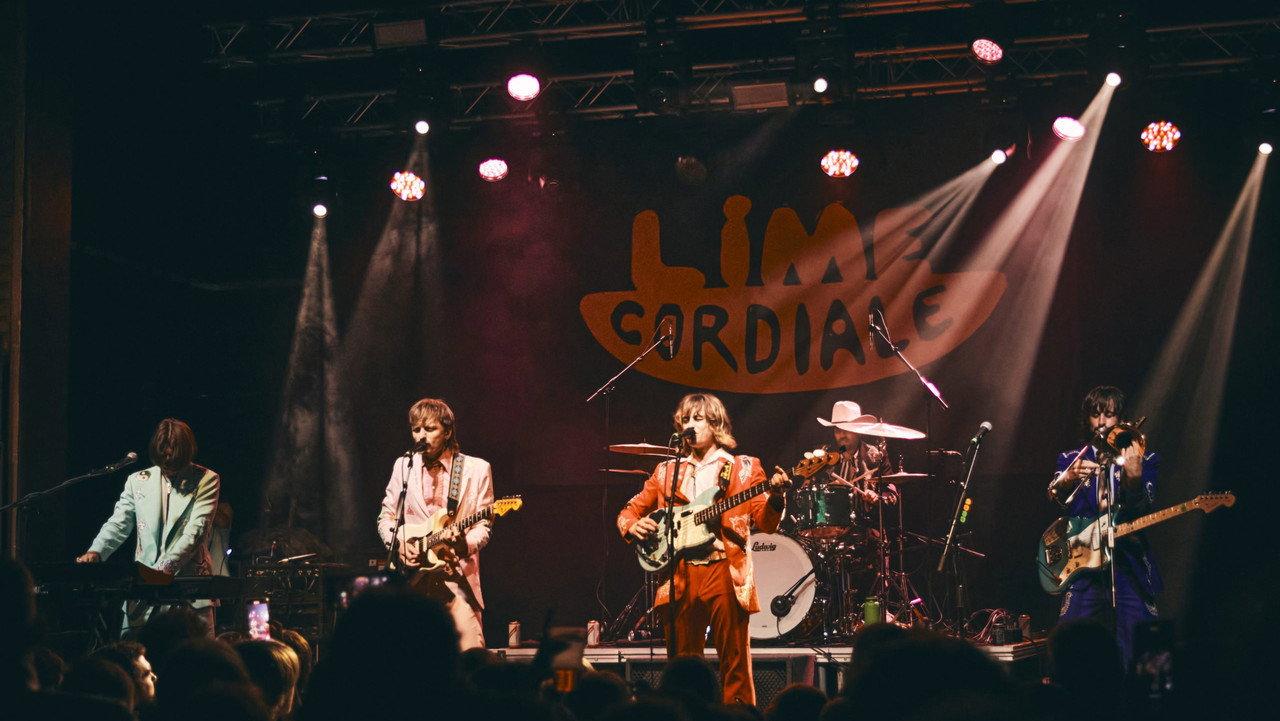 Lime Cordiale Live at O2 Forum, London backdrop