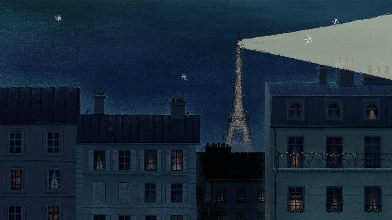 Stinky Dog, Happy Life in Paris! backdrop