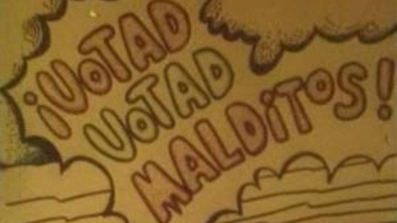 ¡Votad, votad, malditos! backdrop