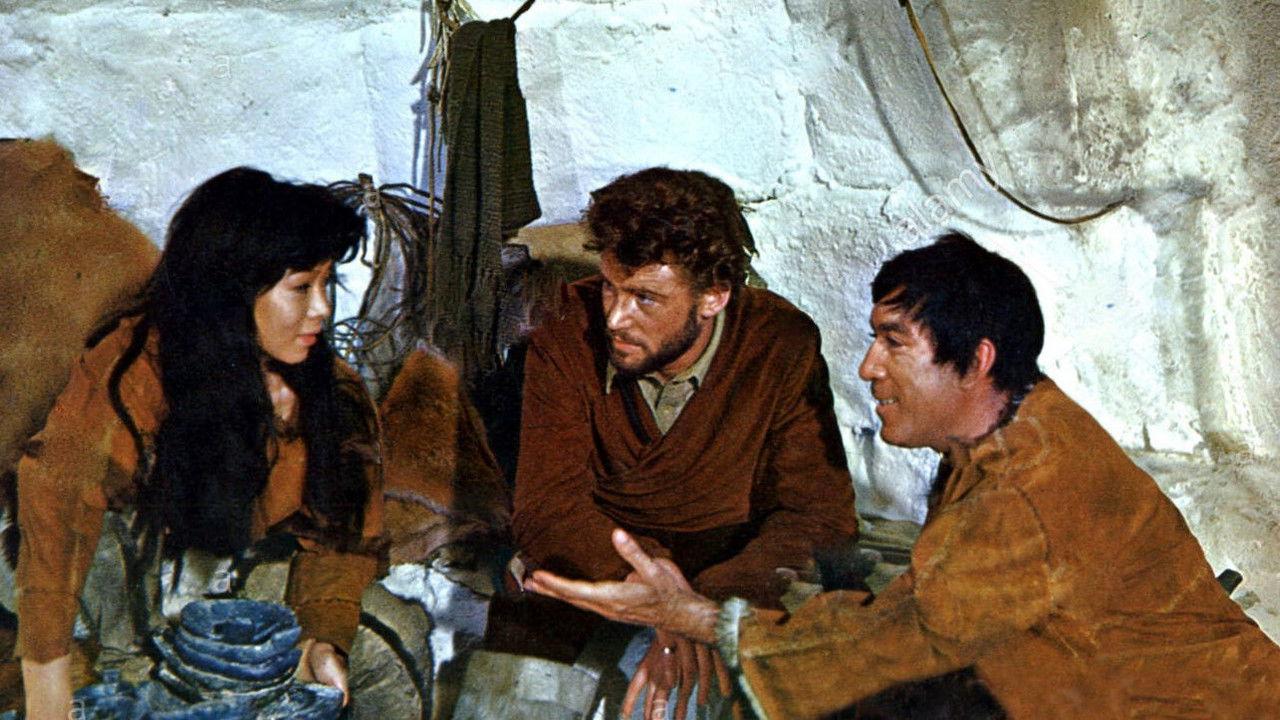 The Savage Innocents backdrop