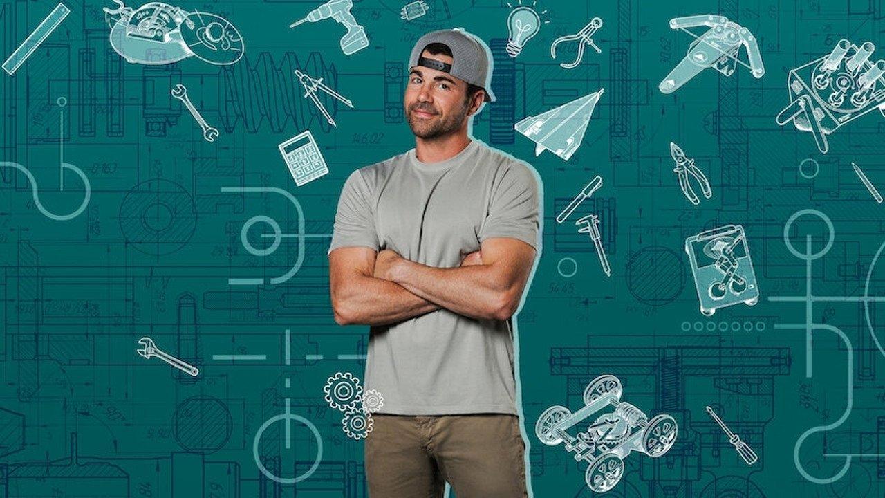 Mark Rober's CrunchLabs backdrop