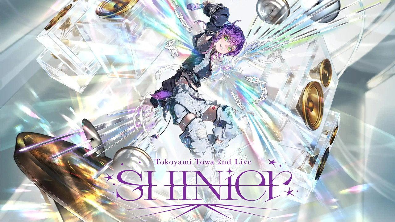 Tokoyami Towa 2nd Live “SHINier” backdrop
