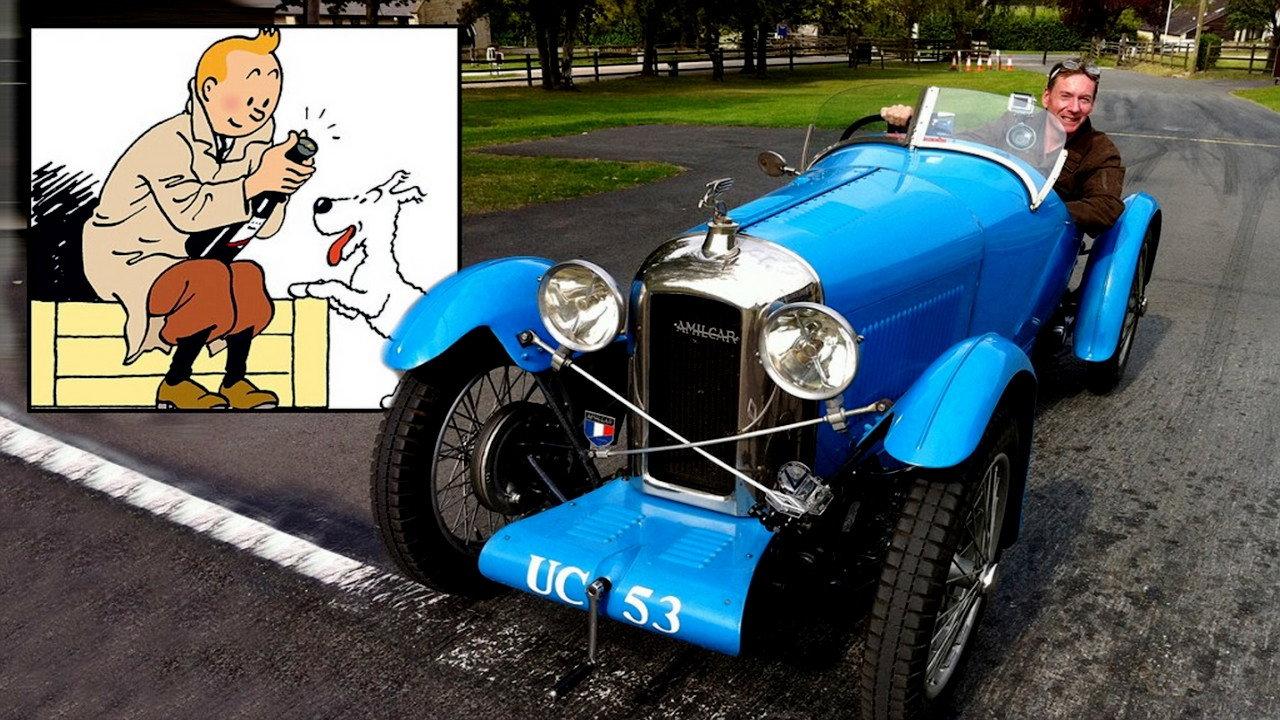 Tintin's Adventure with Frank Gardner backdrop