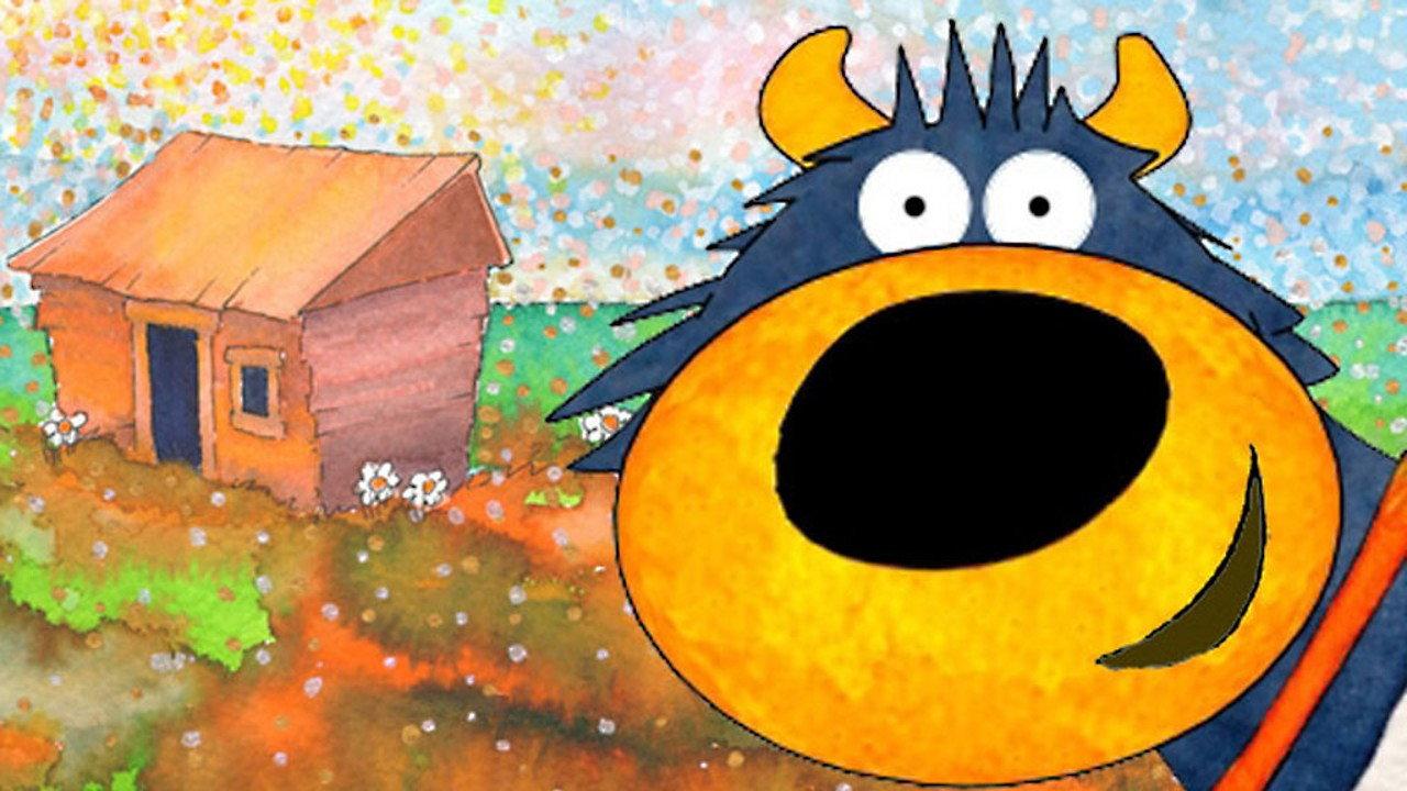 Connie the Cow backdrop